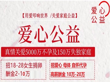 莎车捐卵助孕生子 爱心志愿者招募